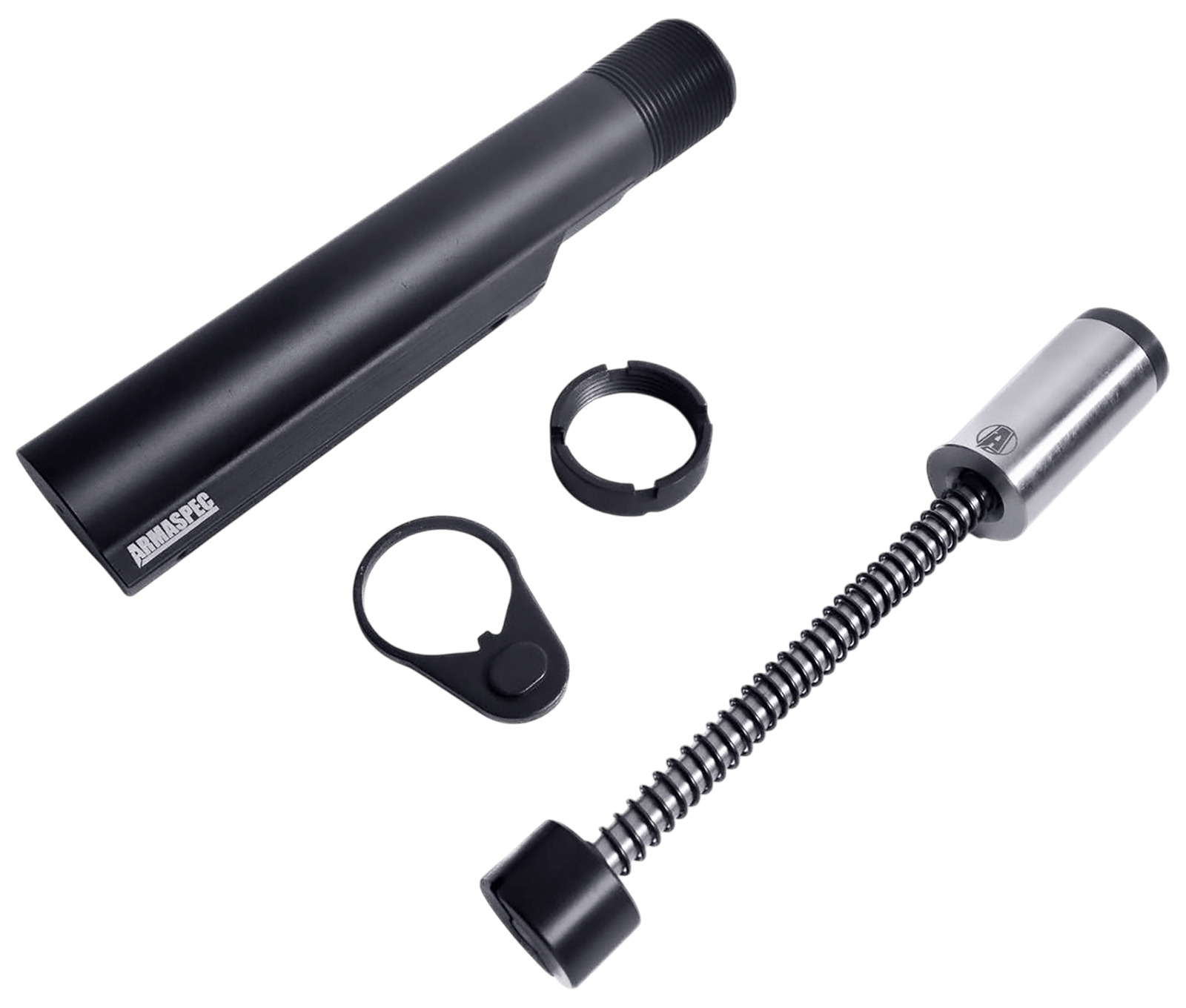 Armaspec ARM268-9 SMB-9 Buffer Kit Black/Silver AR-15 Gen3