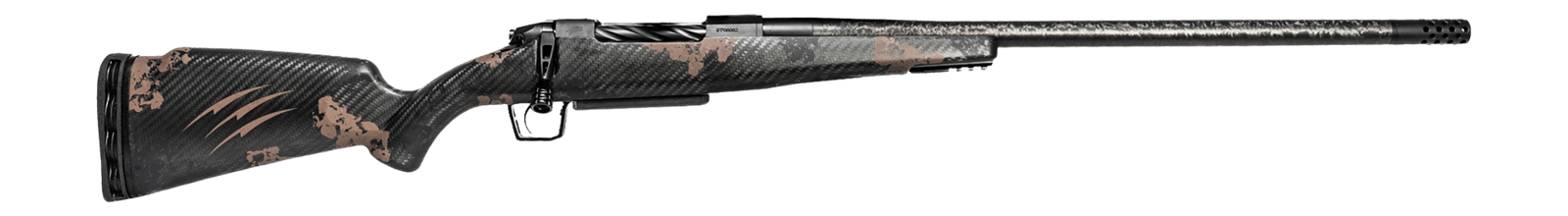 Fierce Firearms ROGSCX300PRC24BT Carbon Rogue XP 300 PRC 3+1 24" Carbon Fiber Match Grade Threaded Barrel, Black Cerakote Steel Drilled & Tapped Receiver, BiPod Rail Forend, Trophy Camo Fixed Carbon F