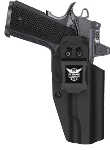 WE THE PEOPLE HOLSTER IWB RH KYDEX 5" NO RAIL 1911 BLACK