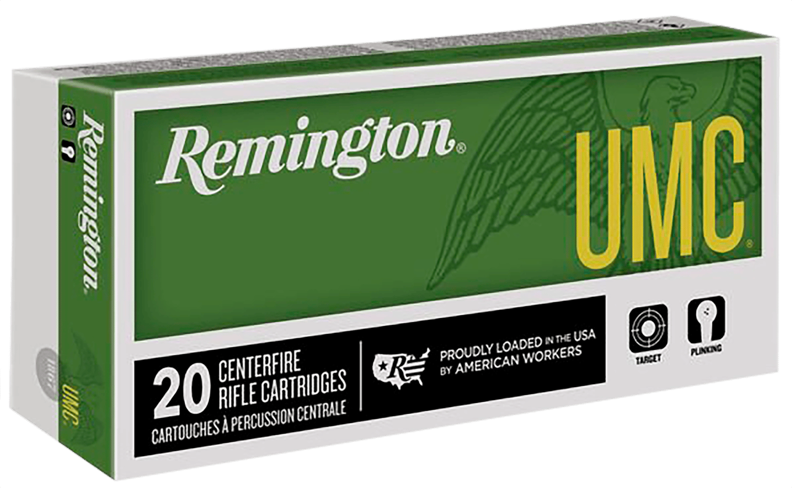 Remington Ammunition 21422 UMC  300Blackout 220gr Open Tip Flat Base 20 Per Box/10 Case
