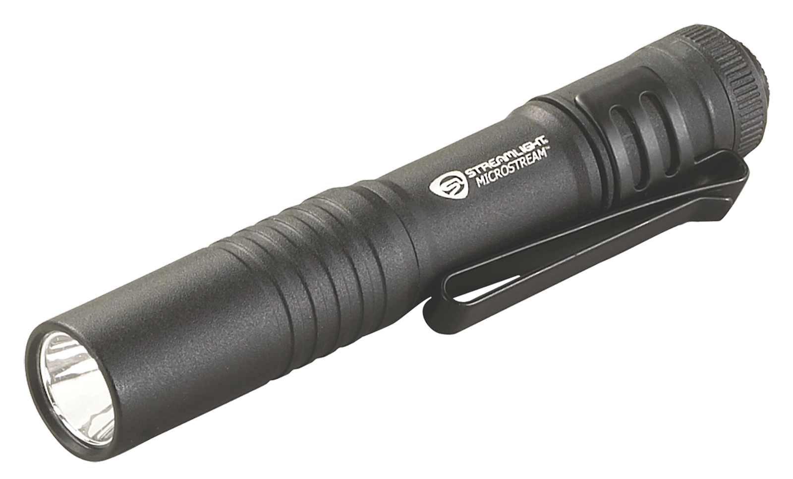 Streamlight 66318 MicroStream Pocket Light  Black Anodized 45 Lumens White C4 LED