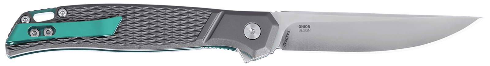 CRKT K440XXP SCAR  EDC 3.30" Folding Plain Satin D2 Steel Blade, Gray Textured Aluminum Handle