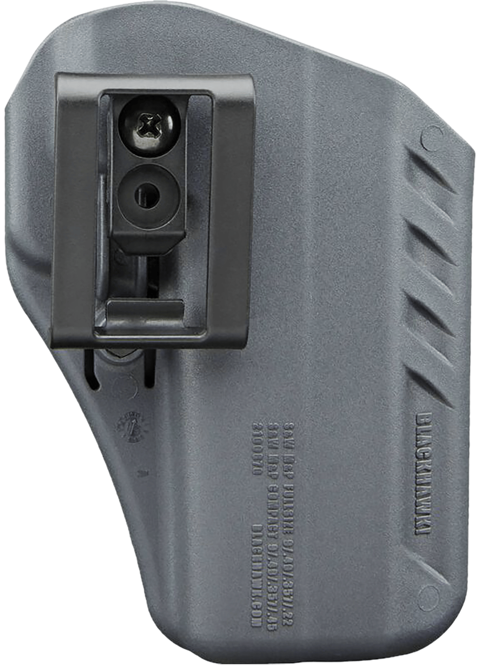 Blackhawk 417502UG A.R.C.  IWB Urban Gray Polymer Belt Clip Compatible w/Glock 19/23/32/45 Belt 1.50-1.75" Wide Ambidextrous