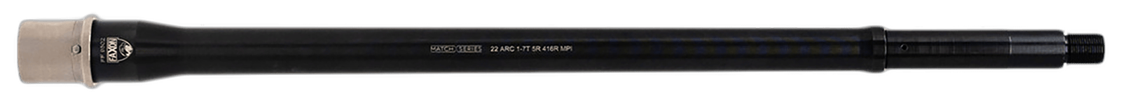 Faxon Firearms 15B22A7R16NGQ5RNP3  Gunner 22 ARC 16" Salt Bath Nitride 416-R Stainless Barrel