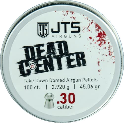 JTS PELLETS DEAD CENTER 30 DOMED 45.06 GR 100CT