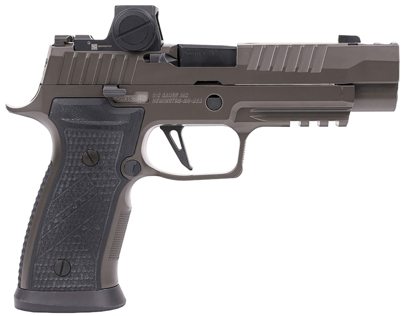 SIG 320AXGF9LEGIONRXX10  P320 9M    3.9 10R OR GRY
