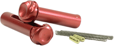Timber Creek Outdoors ARTPSR Takedown Pin Set  AR-Platform Rifle Red Anodized Aluminum