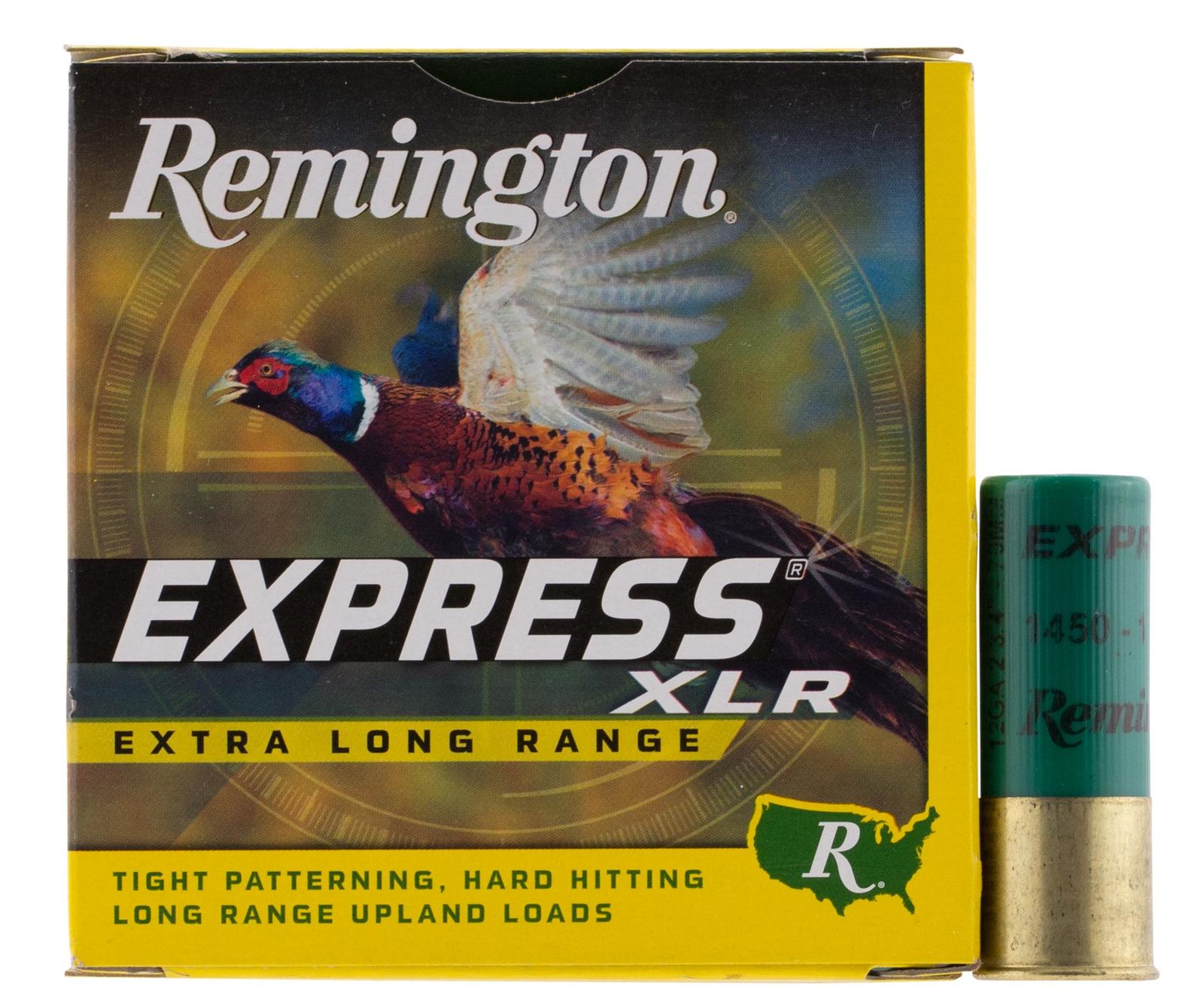 Remington Ammunition 20168 Express XLR  12Gauge 2.75" 1 1/8oz 6Shot 25 Per Box/10 Case