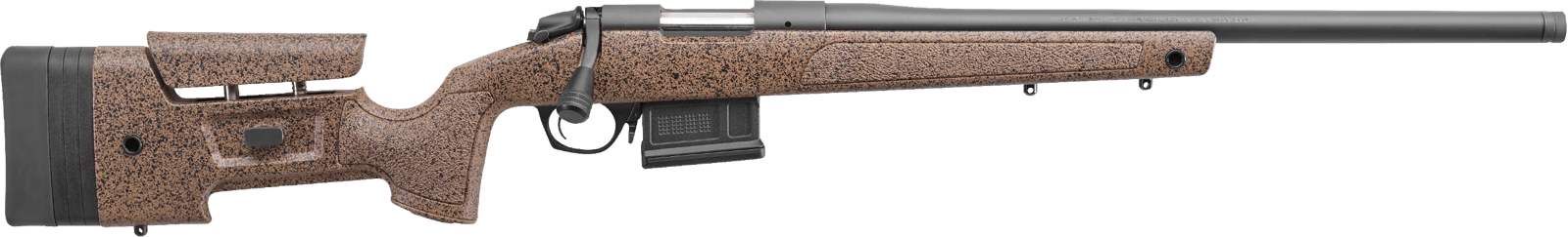 Bergara Rifles B14LM301C B-14 HMR 300 Win Mag 5+1 26" Graphite Black Cerakote Barrel, Black Speckled Brown Molded w/Mini-Chassis, Adjustable LOP & Cheek Piece Stock, Right Hand