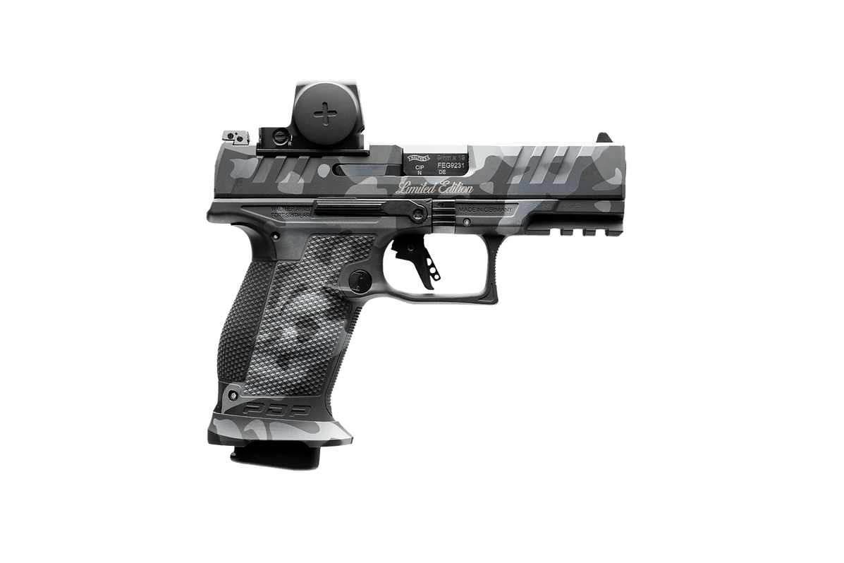 WALTHER PDP PRO E COMPACT RECON 9 PISTOL BLACK MULTICAM 4" VORTEX VENOM 3-18RD MAGS