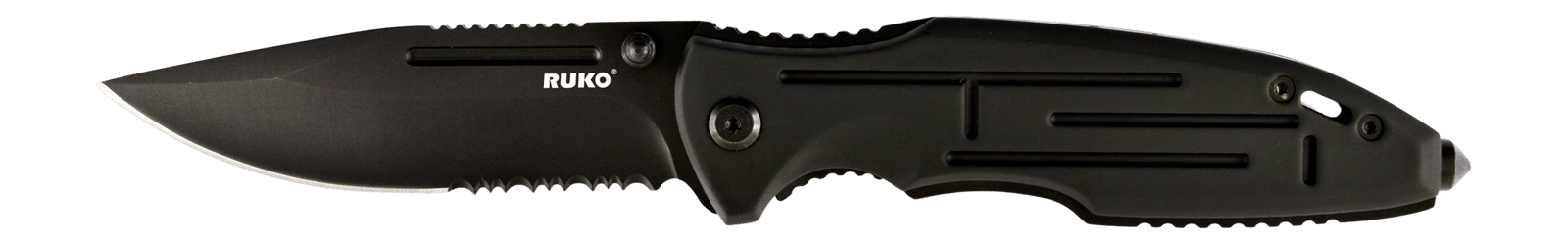 RUKO RUK0153      440A 3-1/2"BLK ANODIZED FOLDING