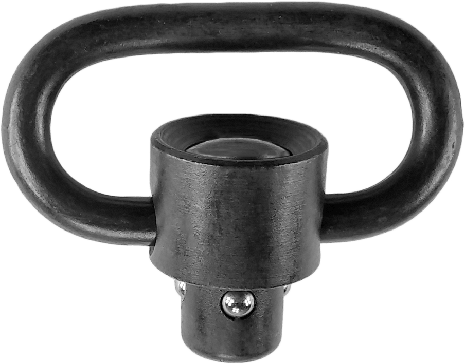 GrovTec US Inc GTSW287 Recessed Plunger Heavy Duty Push Button Swivel Black Push Button