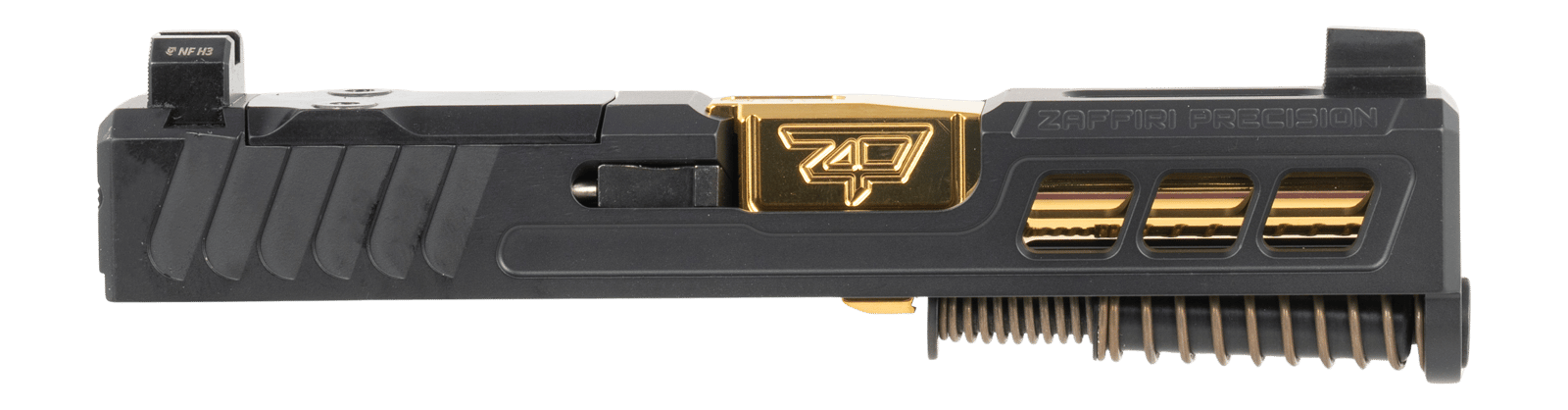 ZAFFIRI CU-G43-ZPS3-RMSC-BLK-TP-GLD-BLNK SLIDE G43