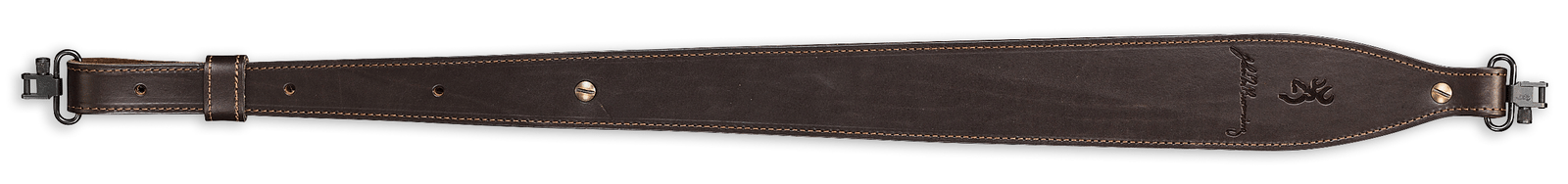 Browning 122398 John M Browning Signature  Dark Brown Leather/Suede Adjustable Rifle