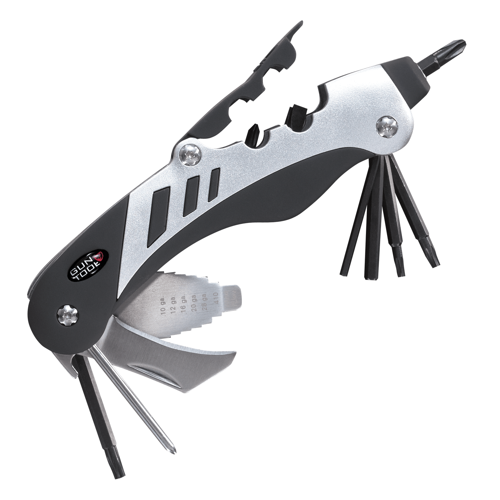 Real Avid AVGTCL211 Gun Tool  Black/White Rubber Grip Coated Polymer Jackets Rifle/Shotgun