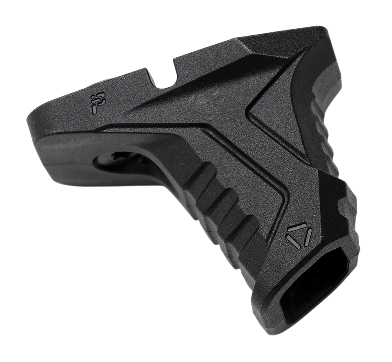 Strike Industries AR-CMS-MHS-BK Mini Handstop  Black Polymer