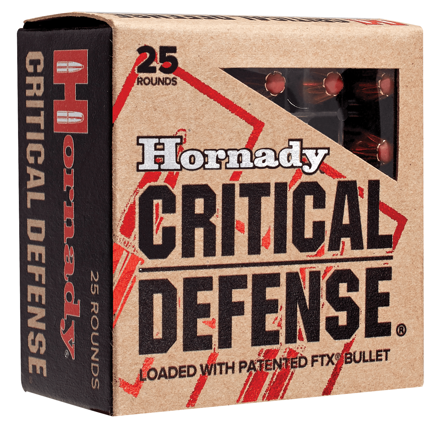 Hornady 92790 Critical Defense  45Colt 185gr Hornady Flex Tip eXpanding 20 Per Box/10 Case