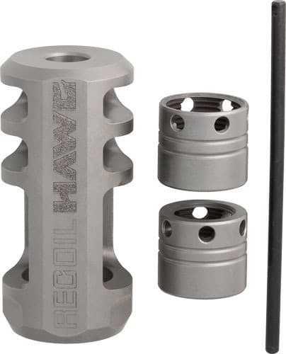 BROWNING RECOIL HAWG MUZZLE BRAKE SILVER COLLARS & TOOL