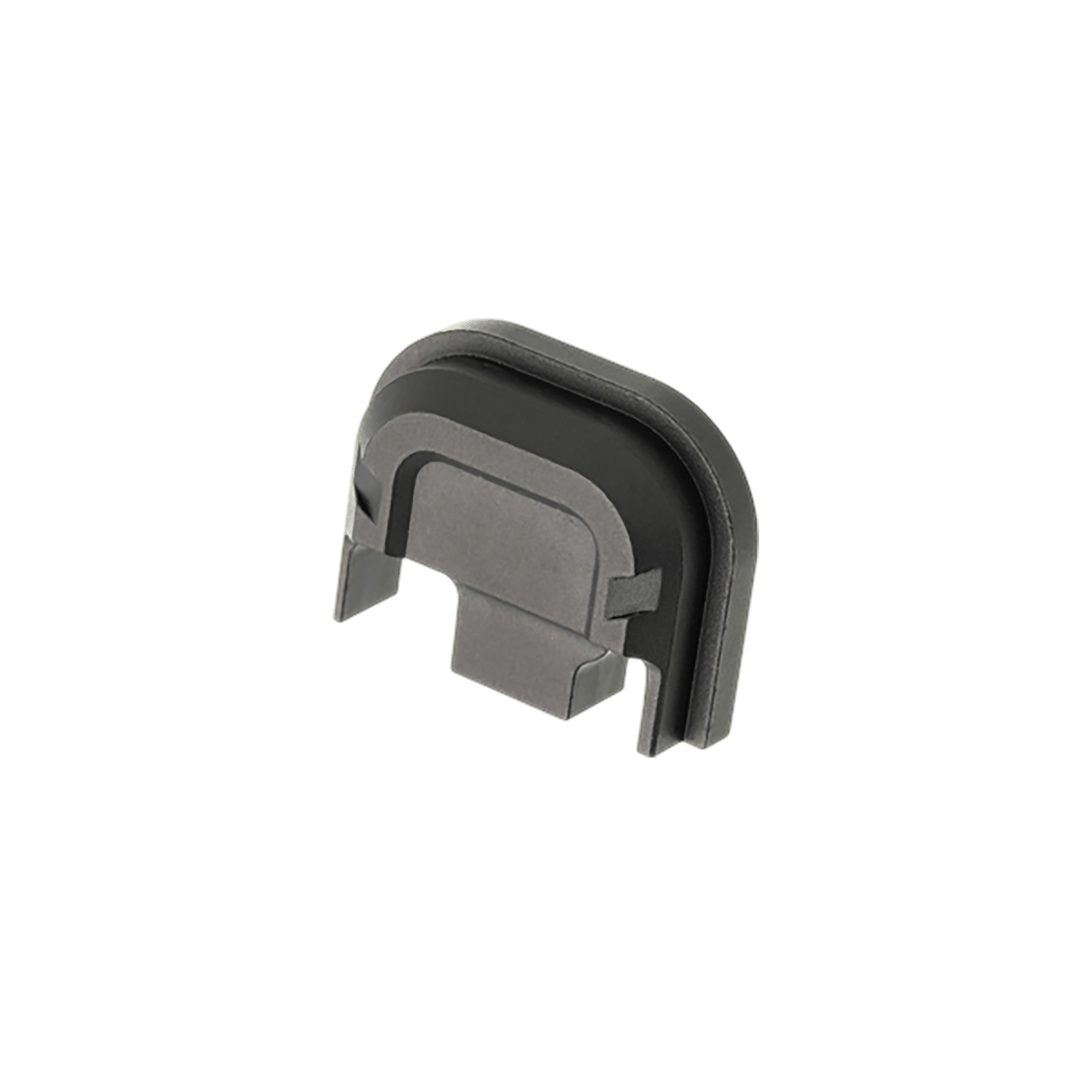 Tyrant CNC TDG14SPBLACK Slide Cover Plate  Chevron Design Glock Gen1-4 Black Aluminum