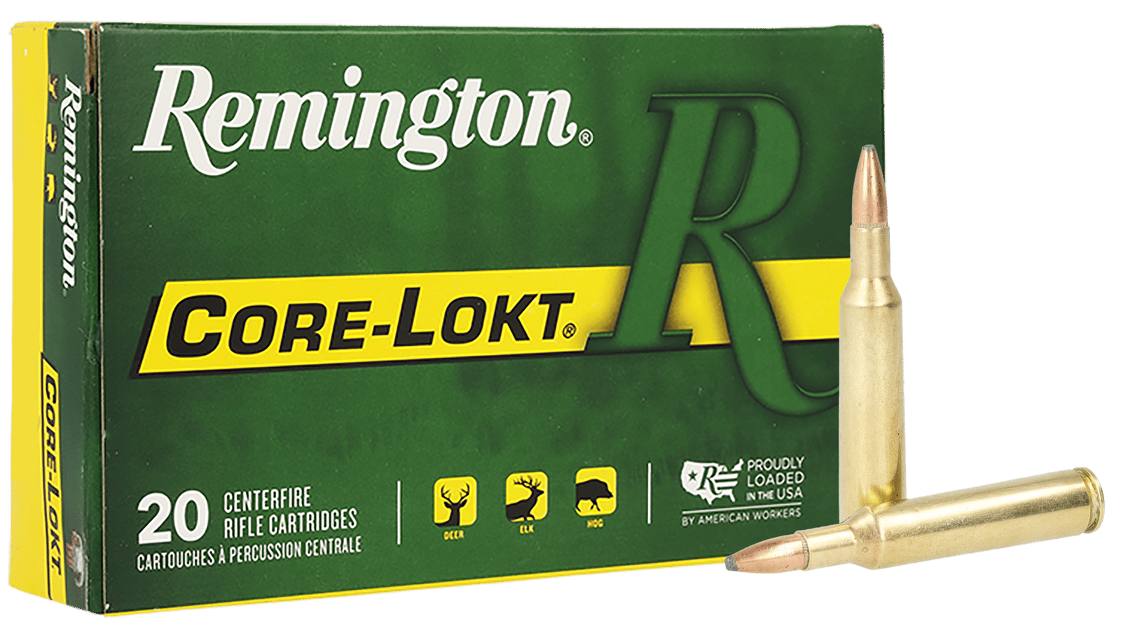 Remington Ammunition 29051 Core-Lokt  6mm 100gr Pointed Soft Point Core Lokt 20 Per Box/10 Case