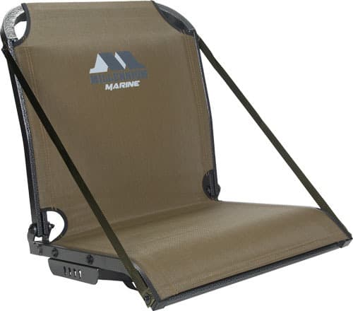 MILLENNIUM B100 BOAT SEAT WITH ARM REST STRAPS GREEN