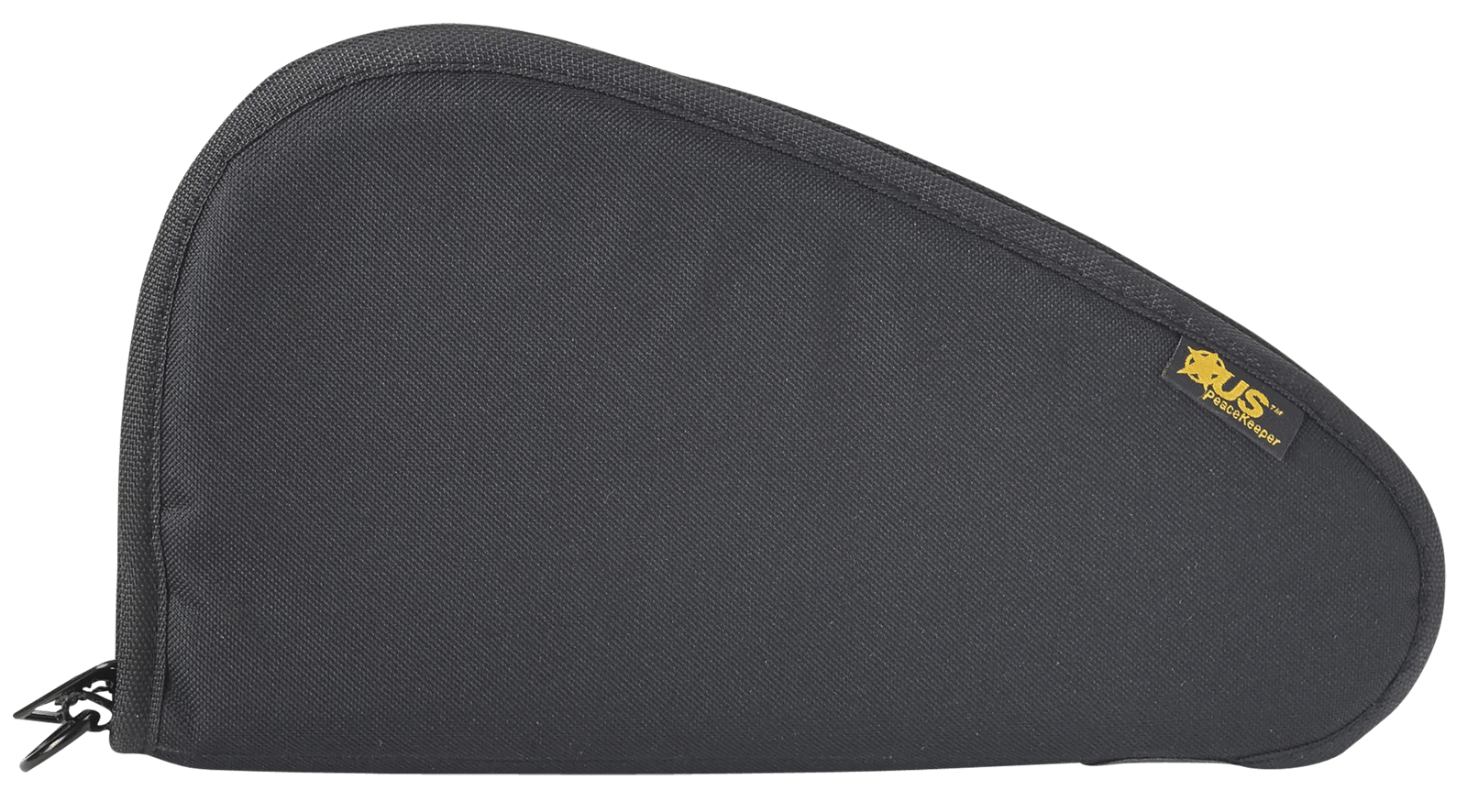 US PeaceKeeper P21013 Pistol Case  Black Holds 1 Handgun Polyester