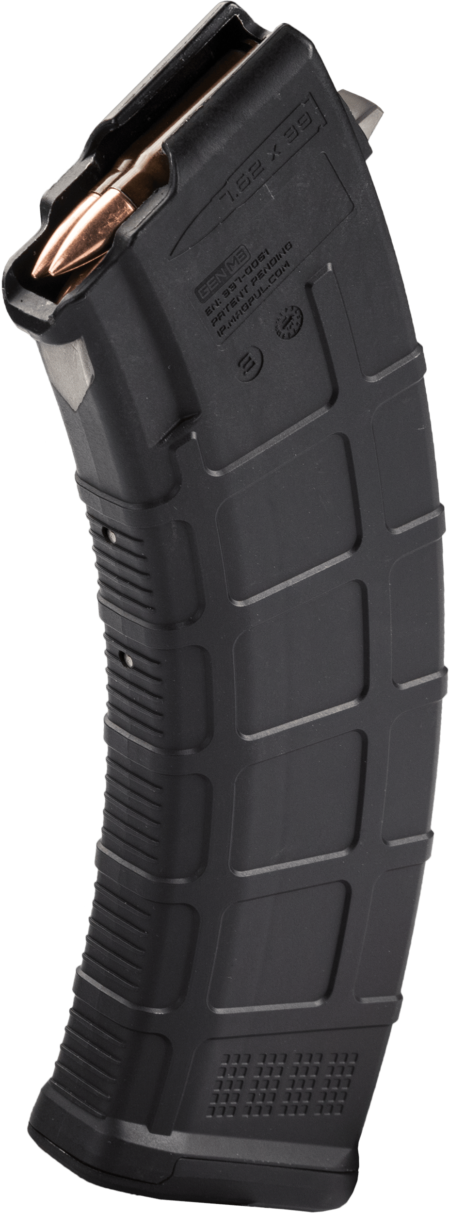 Magpul MAG573BLK PMAG GEN M3 30rd 7.62x39mm Fits AK-Platform/AKM Black Polymer