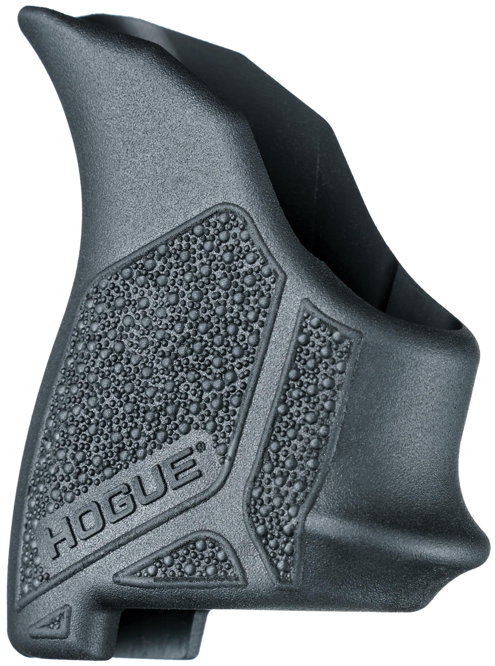 Hogue 18120 HandAll Beavertail Grip Sleeve made of Rubber with Textured Black Finish for Ruger LCP II