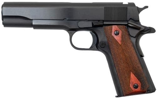 COLT GOVERNMENT 1911 45ACP 5" 7RD BLUED ROSEWOOD Z MODEL**