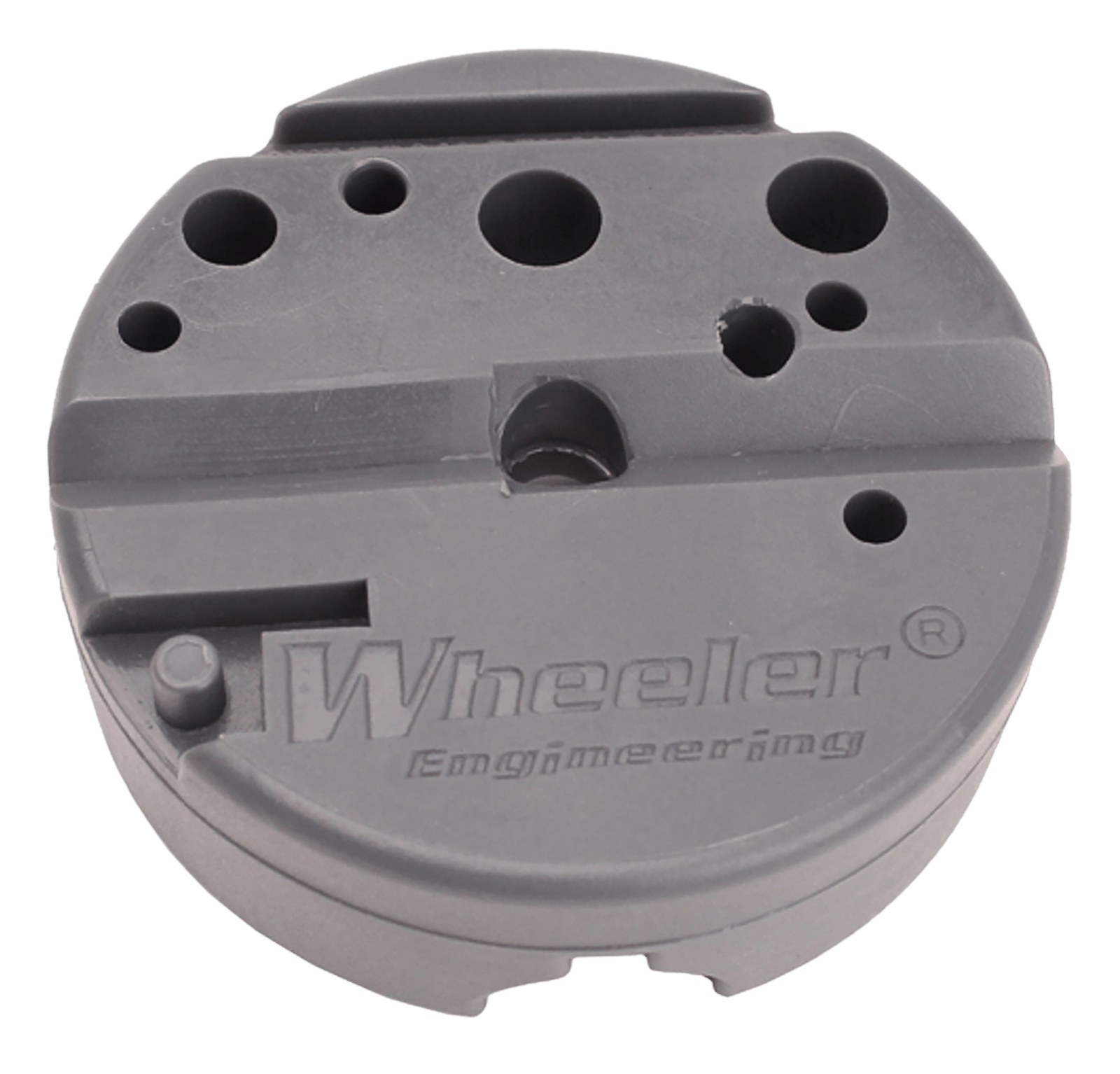 Wheeler 672215 Universal Bench Block Black Urethane Handgun 1 Pieces