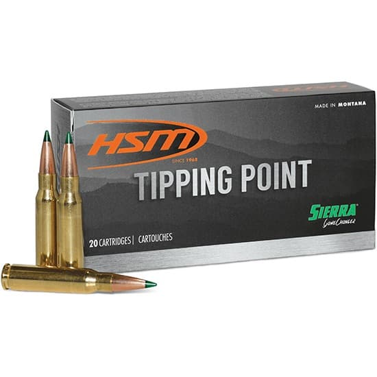 HSM TIPPING POINT 6.5CREED 140GR TP 20/25