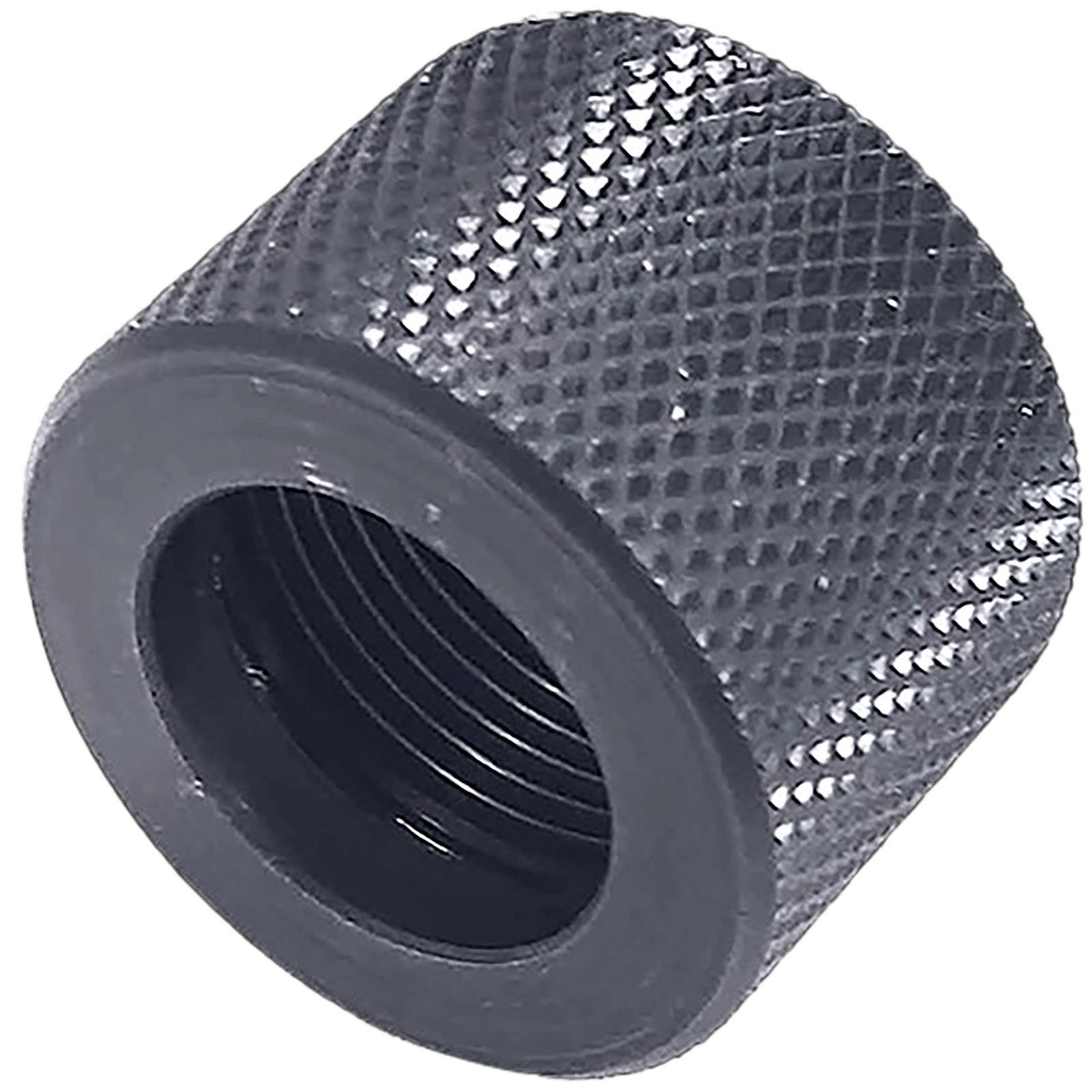 HK 50970172 H&K Thread Cap 45 ACP Fits H&K 45/USP45C Tactical/USP45, Black Steel