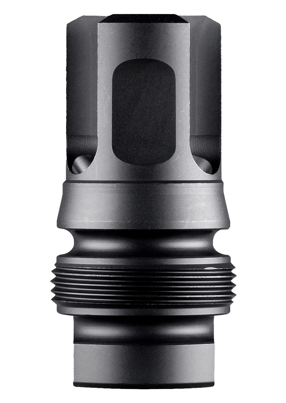 Dead Air DA130 Xeno 3-Prong Flash Hider Black Nitride 4140 HT Alloy Steel 5/8"x24 Threads 1.96" OAL 9mm