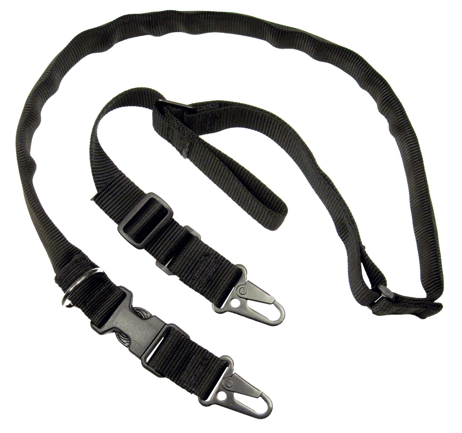 Tacshield T6030BK Warrior 2-in-1 Sling Black Webbing Padded Fast Adjust Rifle/Shotgun