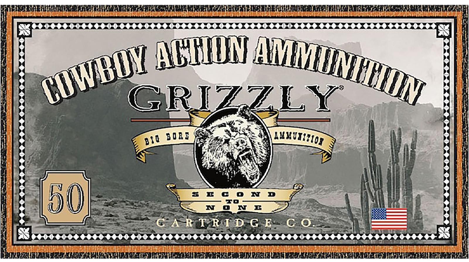 Grizzly Ammo GC4440   44-40Win 200gr Round Nose Flat Point 50 Per Box/10 Case