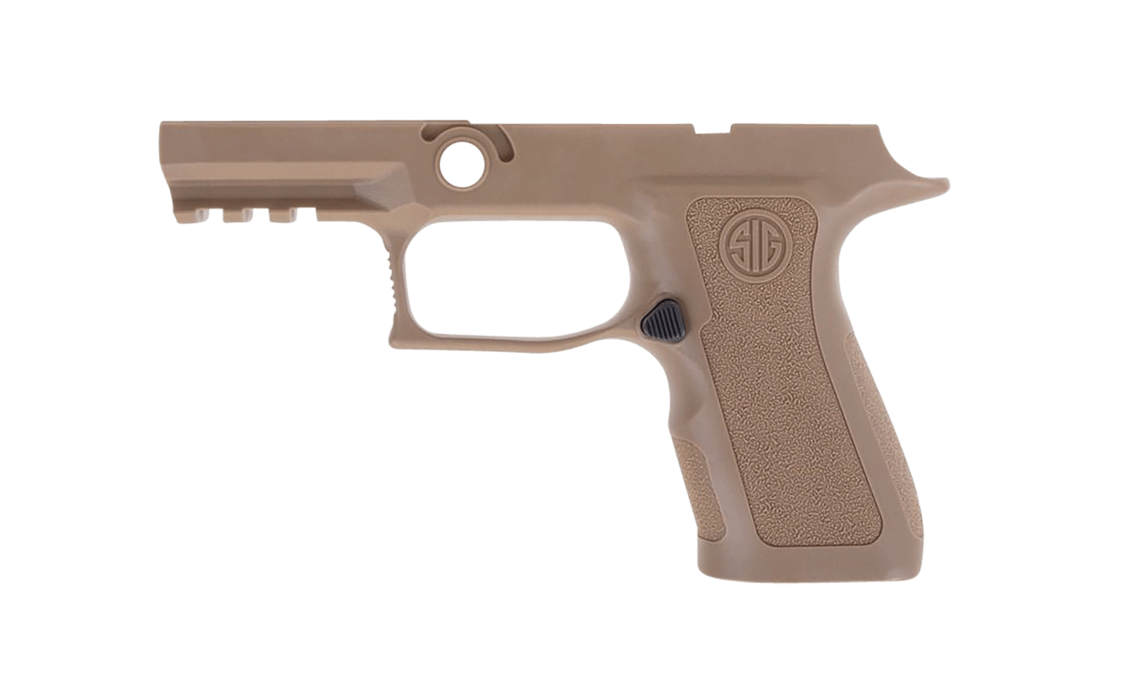 Sig Sauer GRIPMODXC943SMCOY P320 Grip Module X-Series Compact (Small Size Module), 9mm Luger/40 S&W/357 Sig, Coyote Polymer, Fits Sig P320 (3.60" & 3.90")