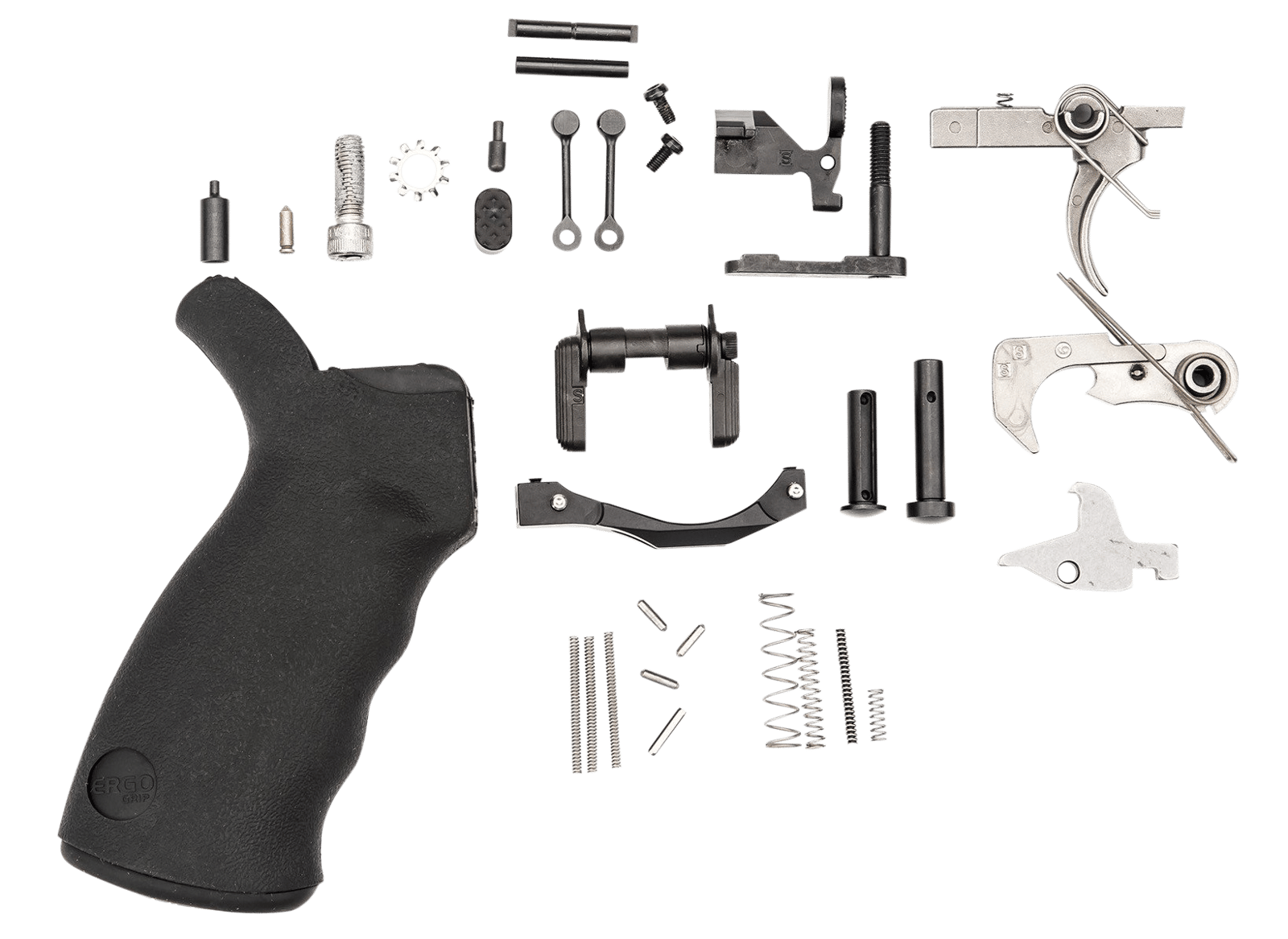 Spikes Tactical SLPK301 Lower Parts Kit Enhanced Black AR Platform