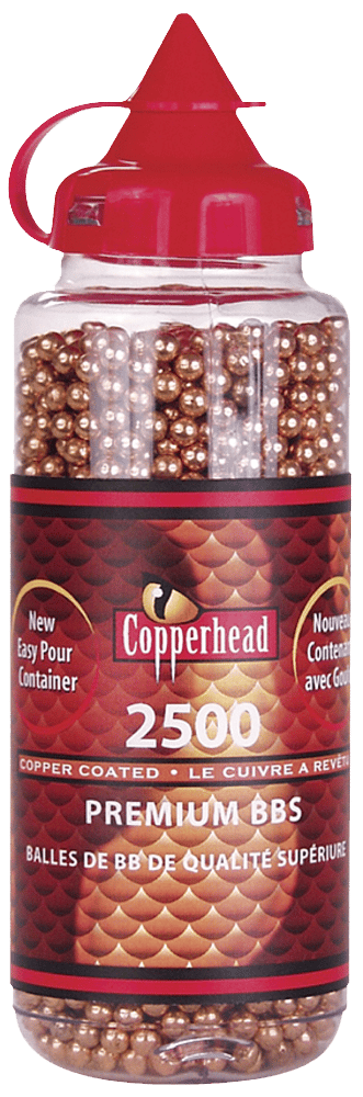 Crosman 0747 Copperhead  177 Copper-Coated Steel 2500/Bottle