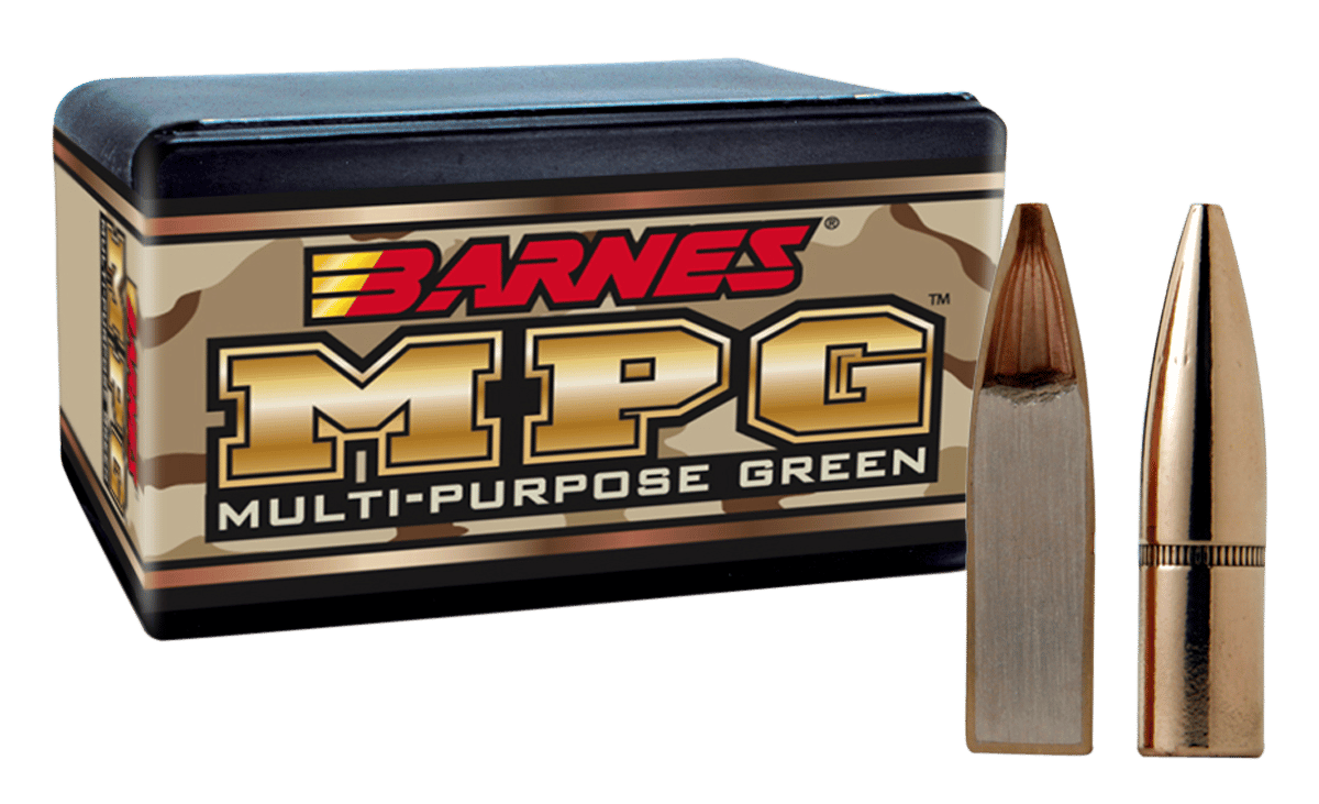 Barnes Bullets 30195 MPG  223Rem 55gr Multi Purpose Green 100/Box