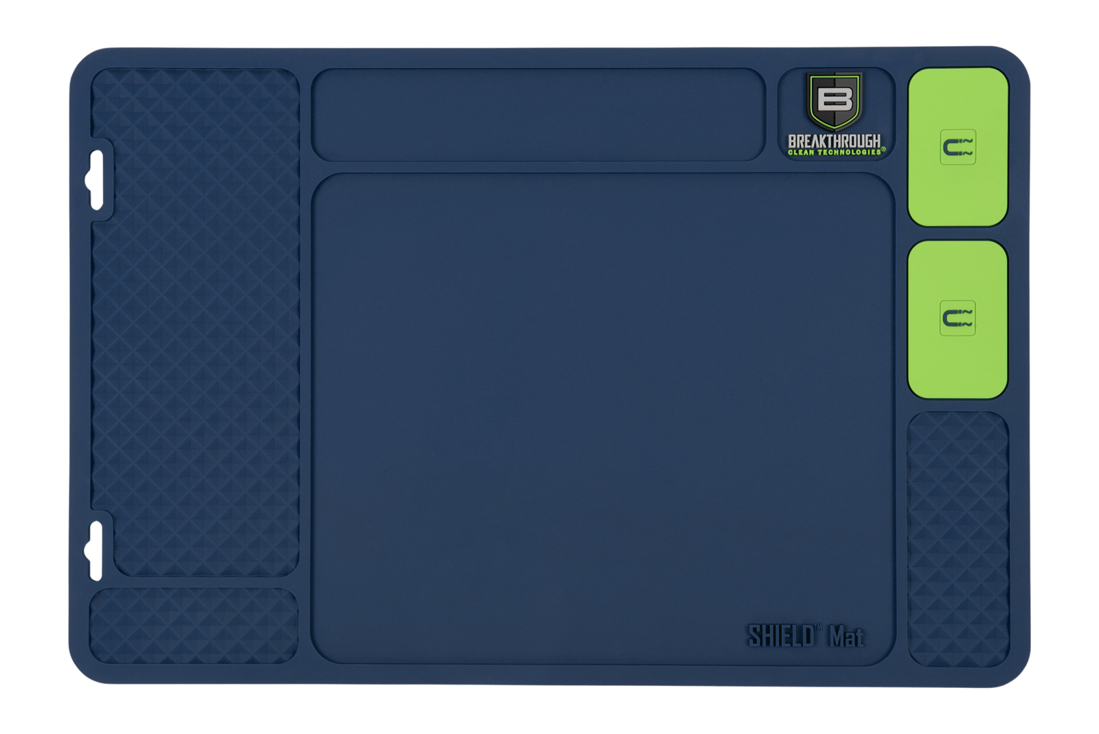 Breakthrough Clean BTSGMF Fishing Reel Cleaning Shield Mat Blue PVC