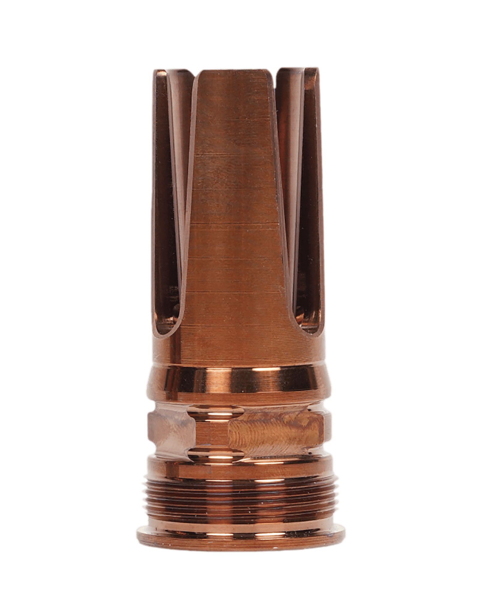 Q LLC ACCFH1/2288.6 Flash Hider  8.6 Blackout Steel 1/2"x28 Threads 2.13" OAL