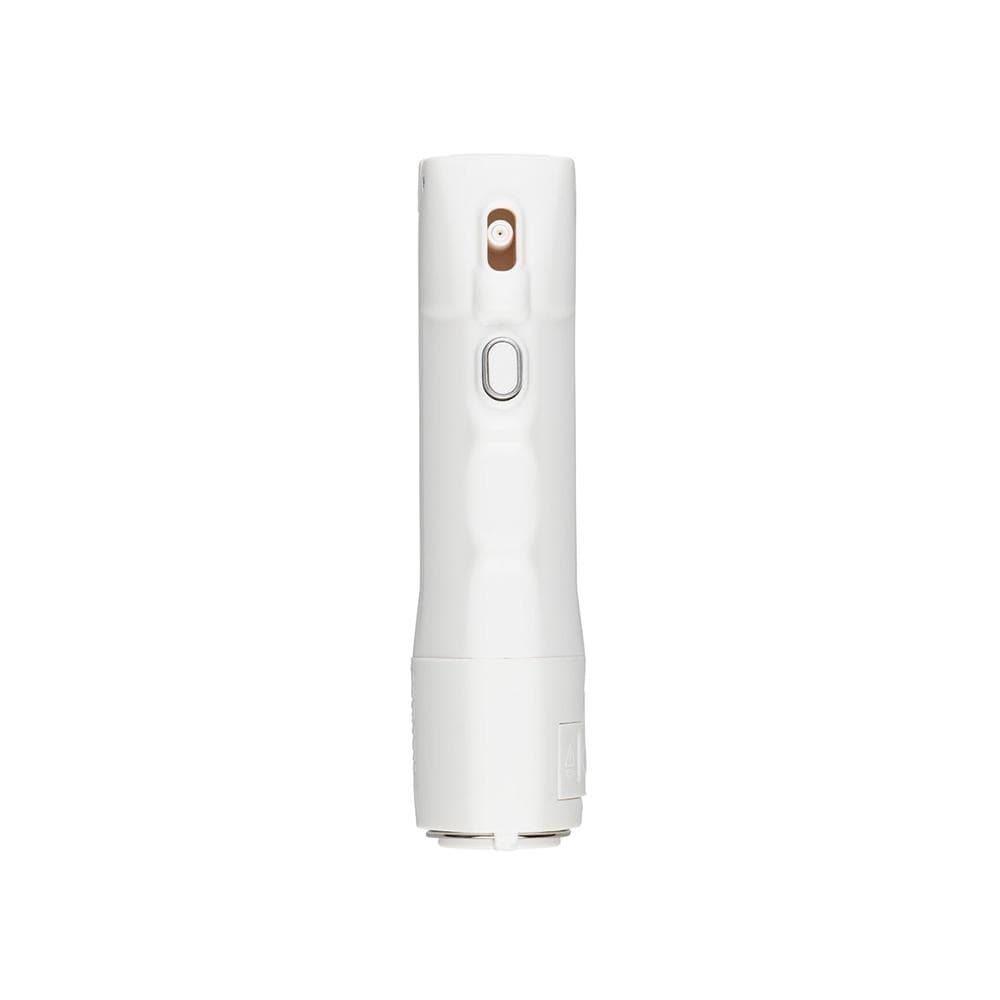 Sabre 2-In-1 Pepper Spray with Personal Alarm and Textured Case Snow White