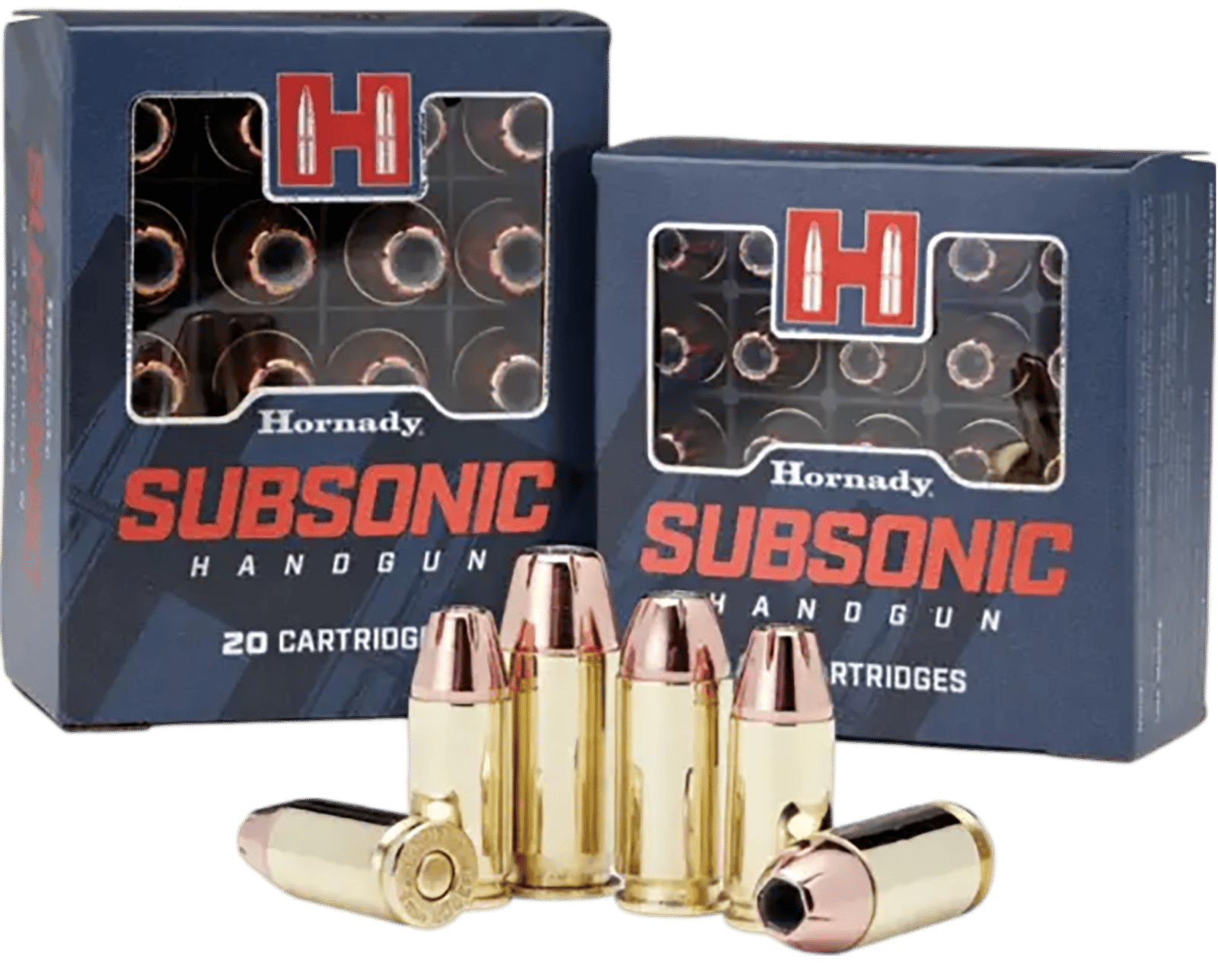 Hornady 90287 Subsonic Handgun 9mmLuger 147gr Hornady XTP Subsonic 25 Per Box/10 Case