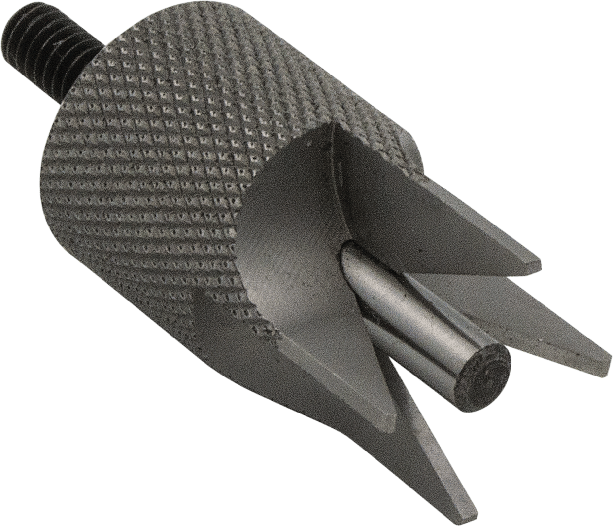 Hornady 050173 Lock-N-Load 4-Blade Outside Diameter Deburring Tool Silver Steel
