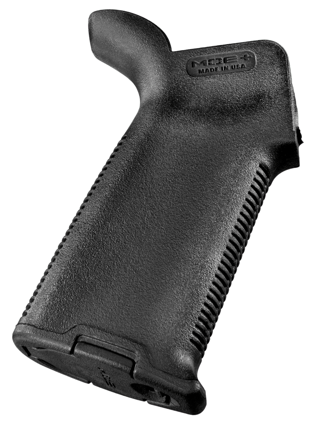 Magpul MAG416BLK MOE+ Grip Black Polymer w/OverMolded Rubber Textured Finish Fits AR-15/AR-10/M16/M4/M110/SR25
