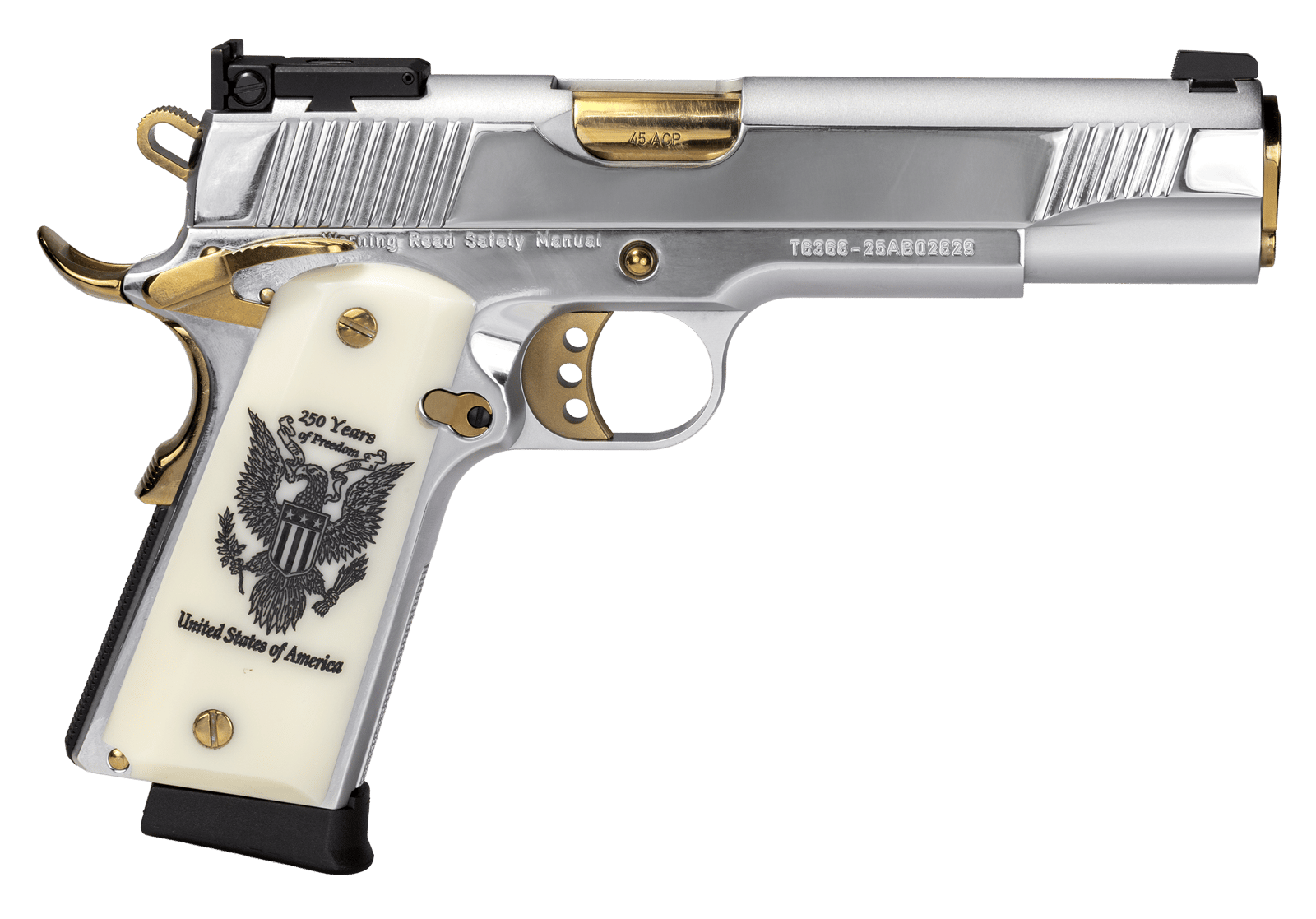 Girsan 391094 MC1911 250th Anniversary 45 ACP 8+1