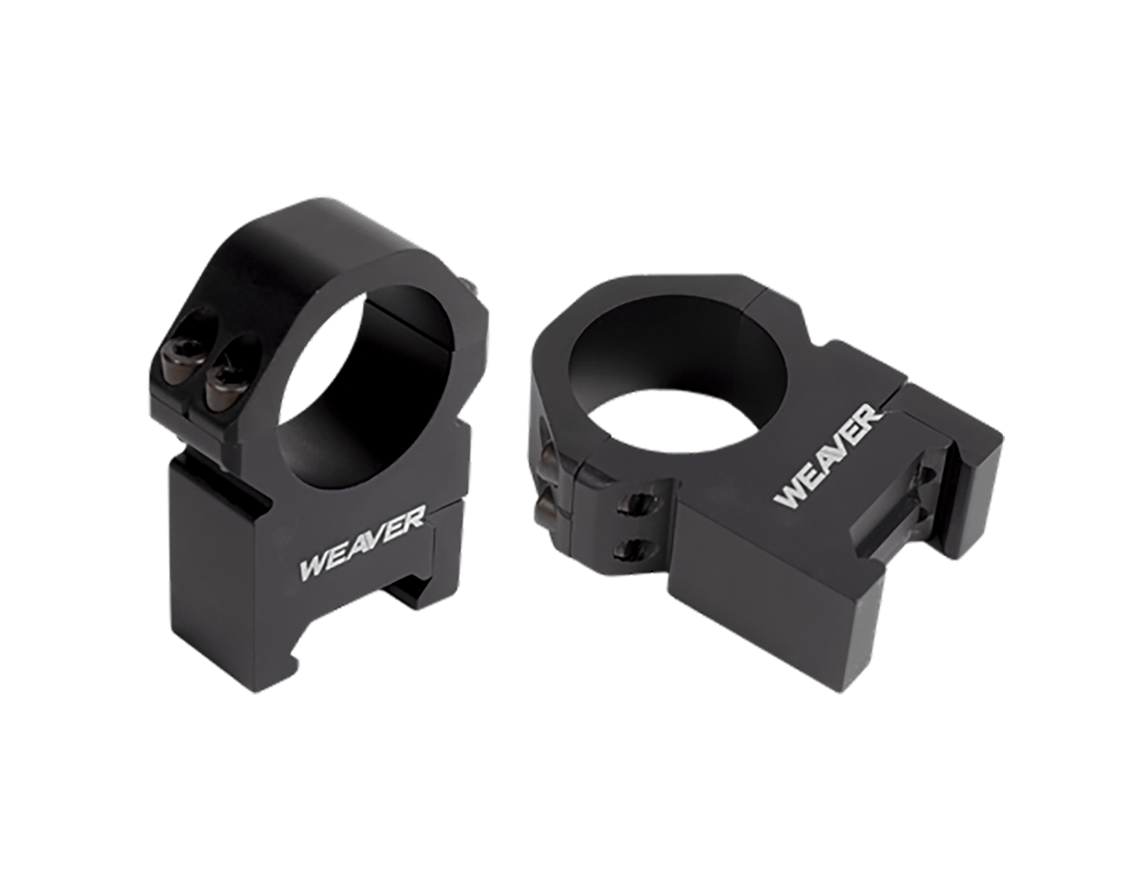 Weaver Mounts 48386 Precision  Black Aluminum 30mm Tube Medium