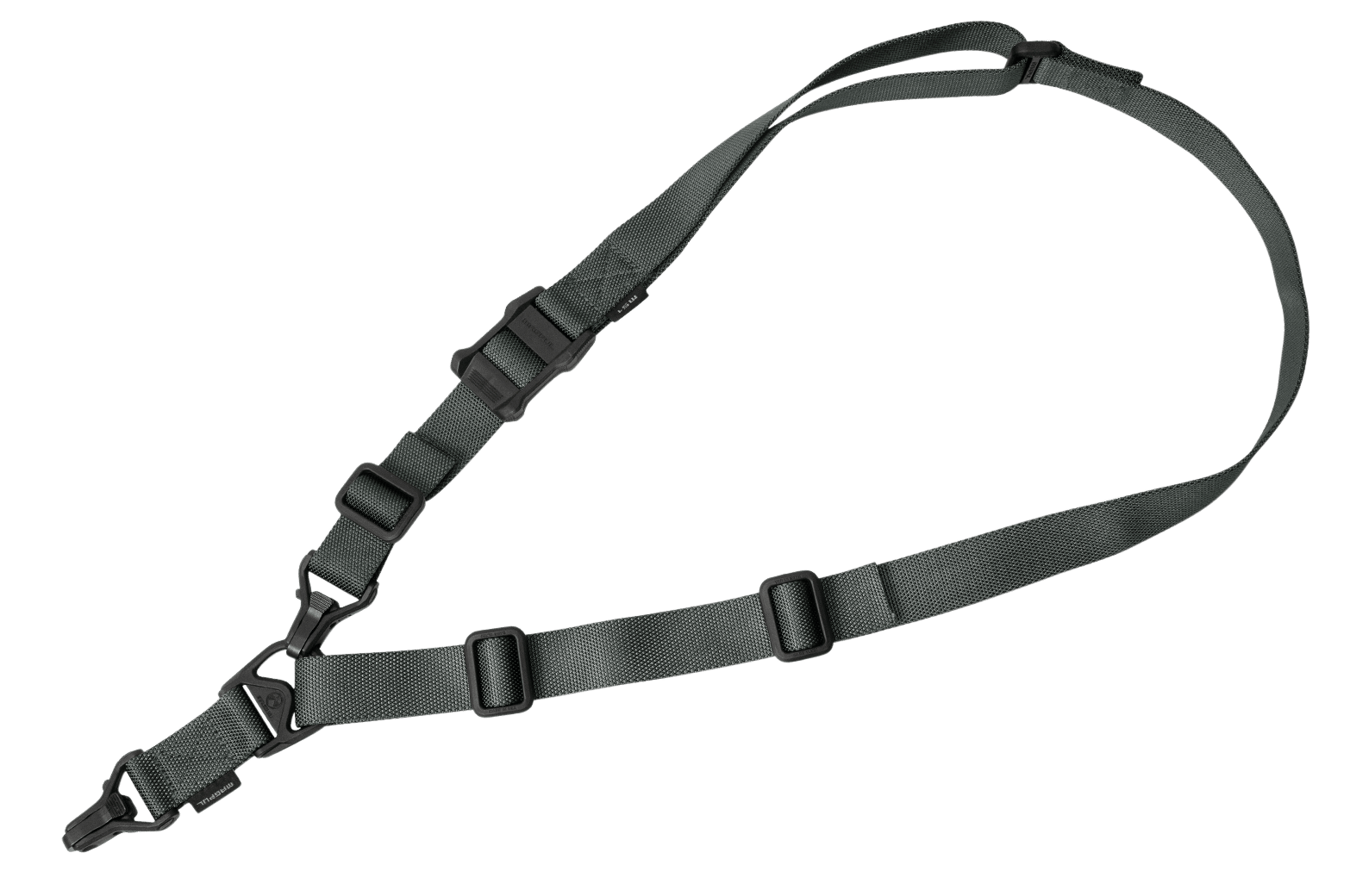 Magpul MAG514GRY MS3 Gen2 Sling Gray Nylon 48"-60" OAL Adjustable One-Two Point Rifle