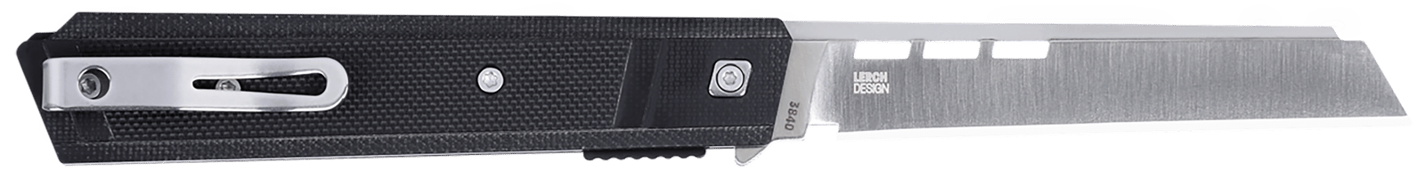 CRKT 3840 Zephyr 3.22" Folding Sheepsfoot Plain Satin D2 Steel Blade, Black Textured G10 Handle