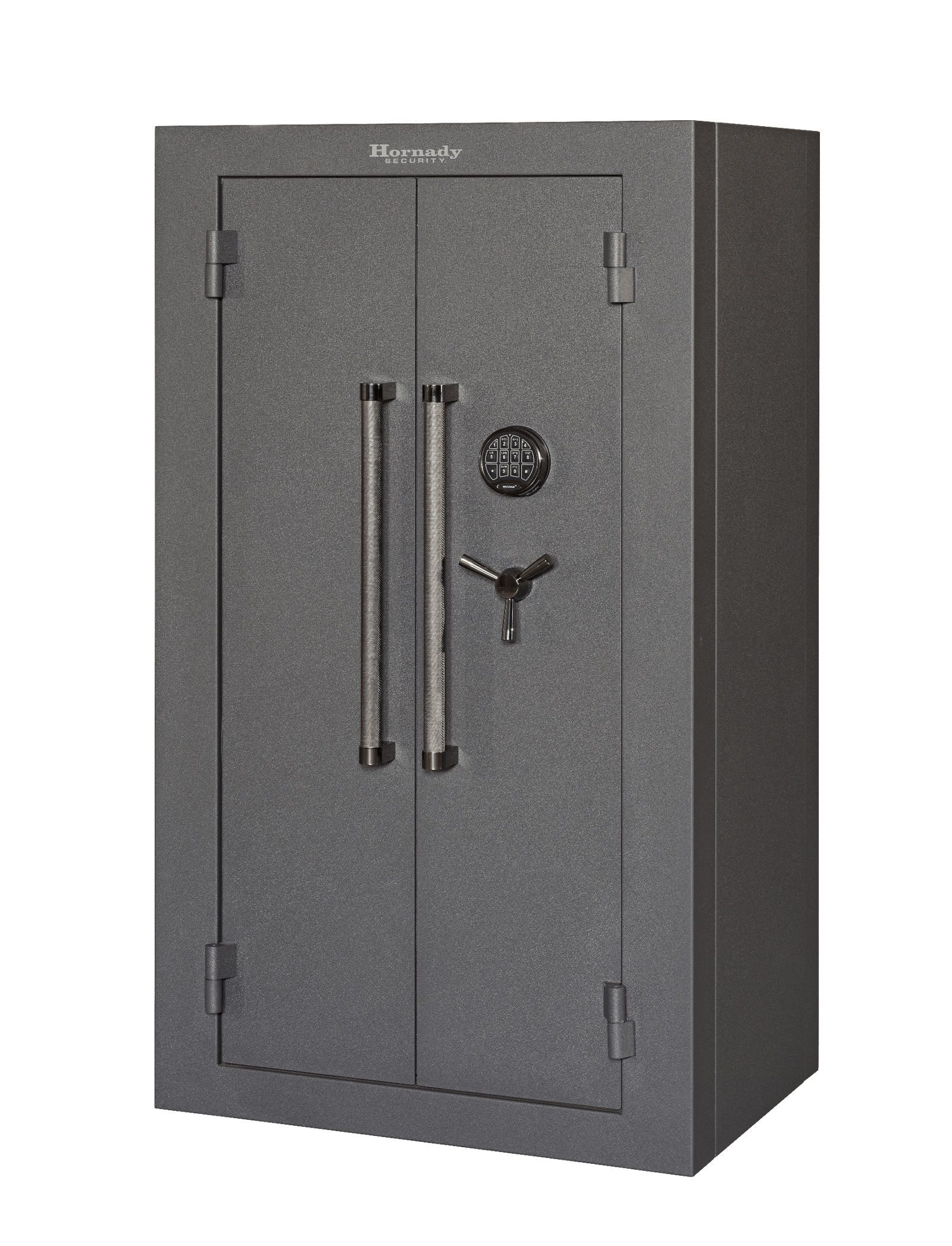 Hornady 95071 Mobilis  Double Door Matte Grey 9 Gauge Steel Safe